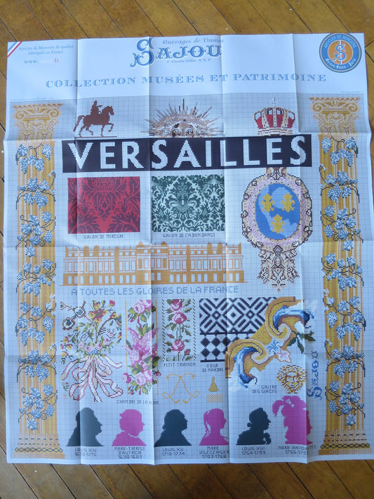 Sajou Large Versailles Museum & Heritage Chart