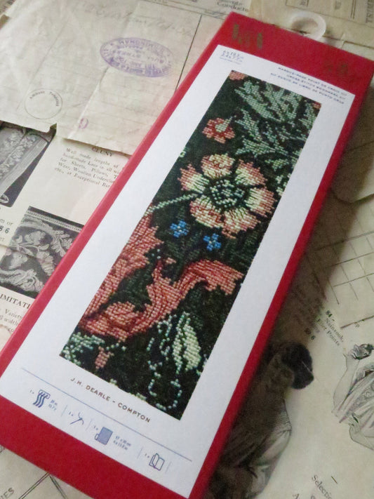 V&A J.H. Dearle 'Compton' Bookmark Cross Stitch Embroidery Kit