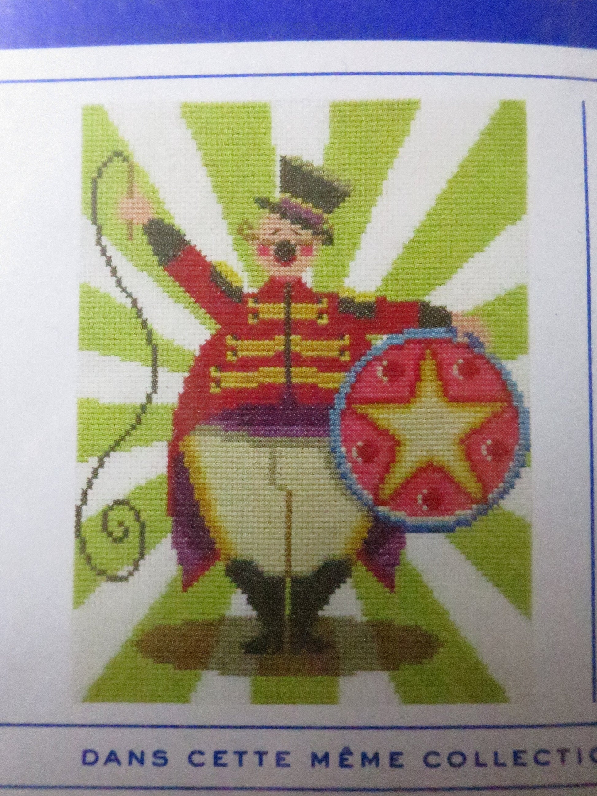 Ringmaster Reginald- Emily Peacock Cross Stitch Embroidery Kit