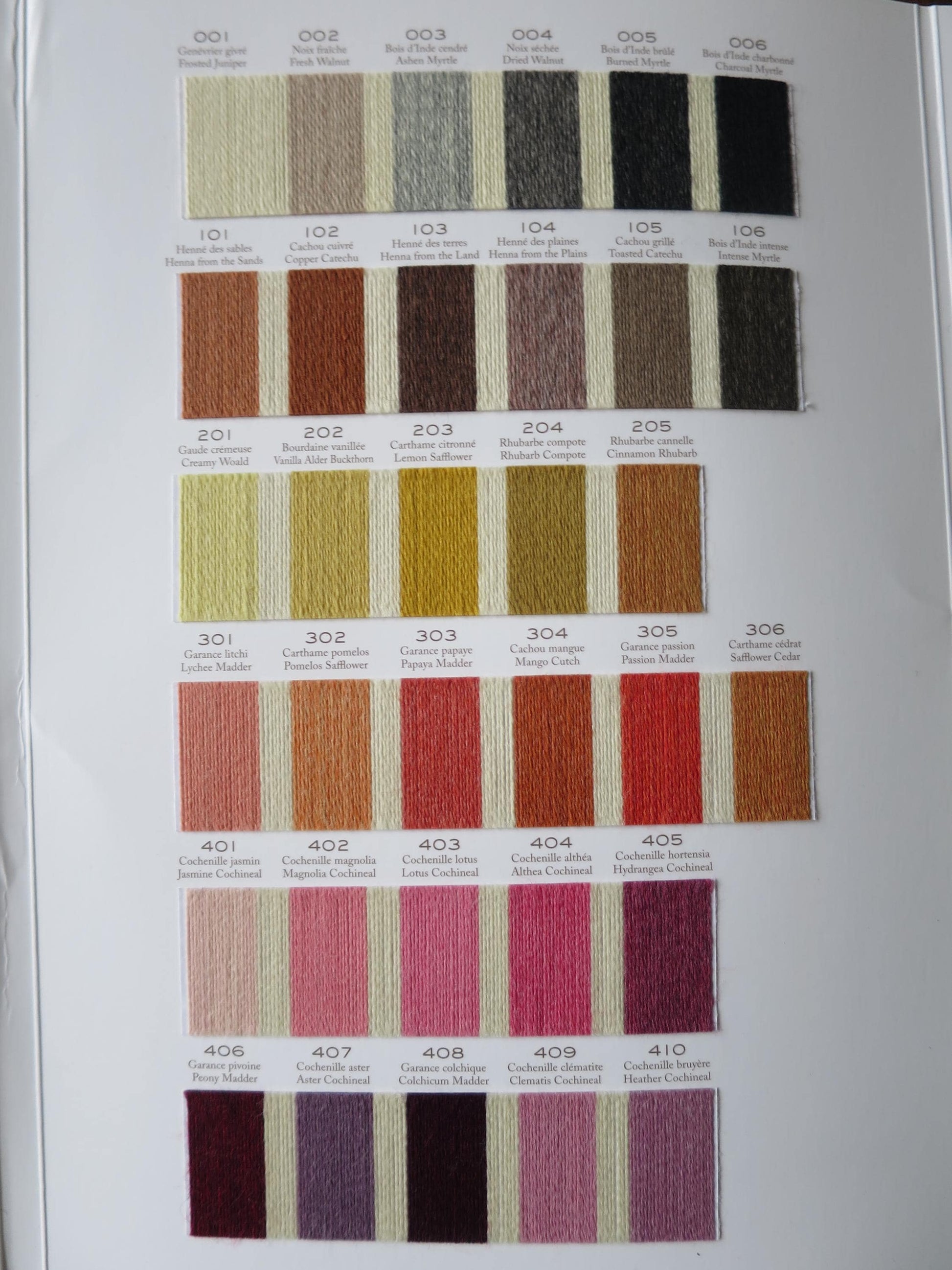 DMC Eco Vita Naturally Dyed Embroidery Thread- All Colours