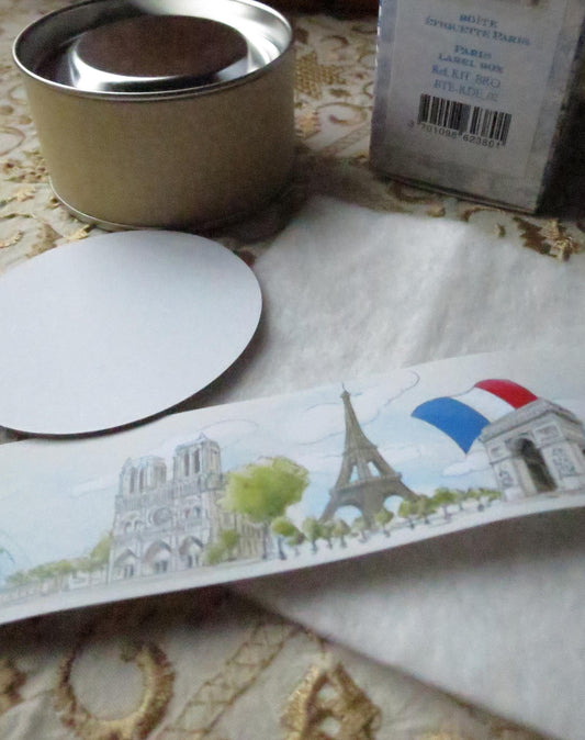 Sajou Pot to Embroider- Paris Landmarks