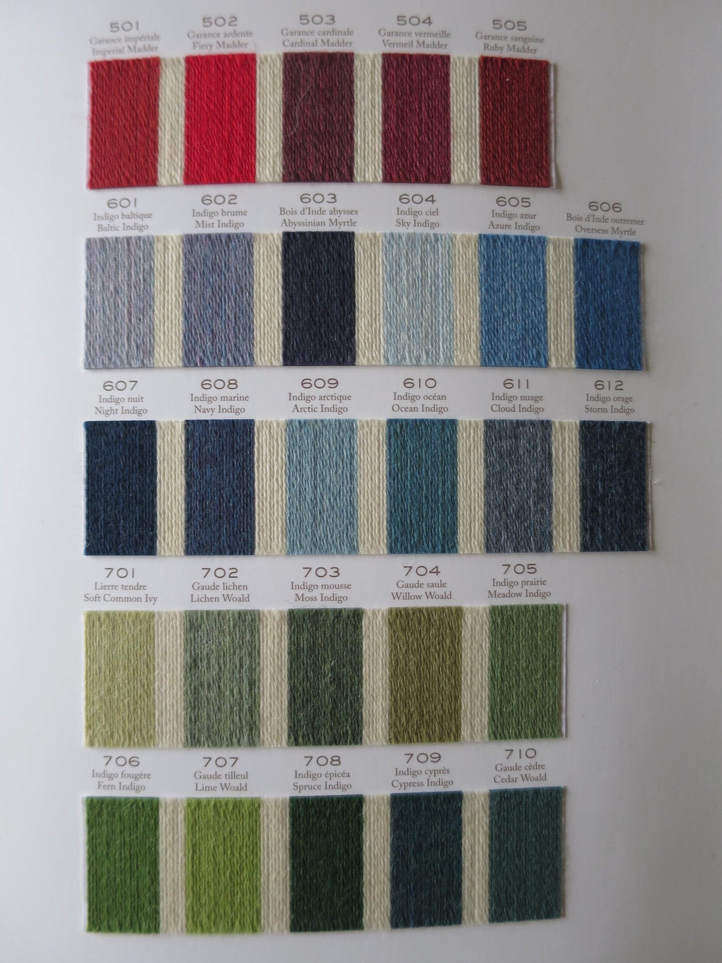 DMC Eco Vita Naturally Dyed Embroidery Thread- All Colours