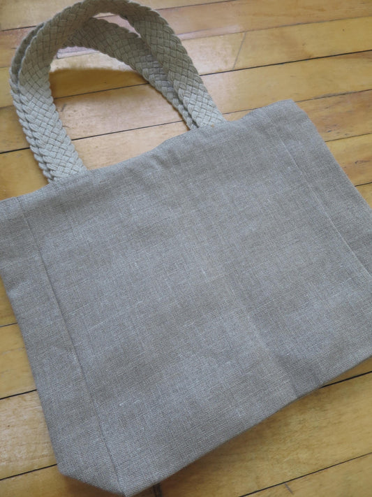 Sajou 32 Count Linen Tote Bag to Embroider